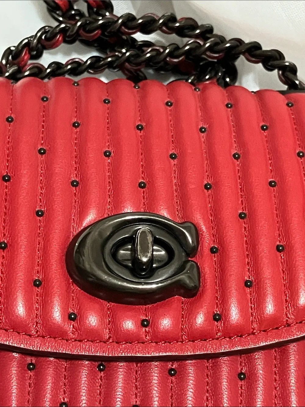 Parker Convertible Backpack 16 with Quilting and Rivets